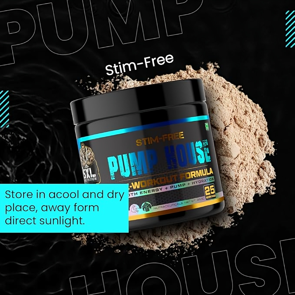 5XL Stim-Free Pump House Pre-workout - Image 2