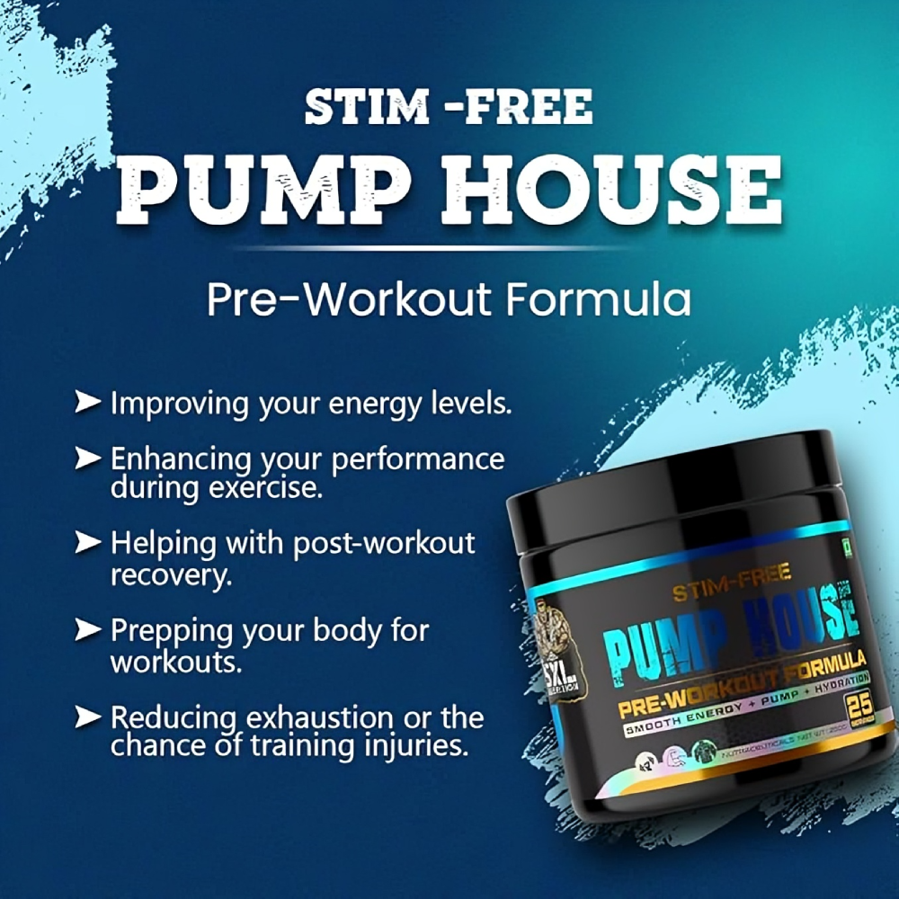 5XL Stim-Free Pump House Pre-workout - Image 3