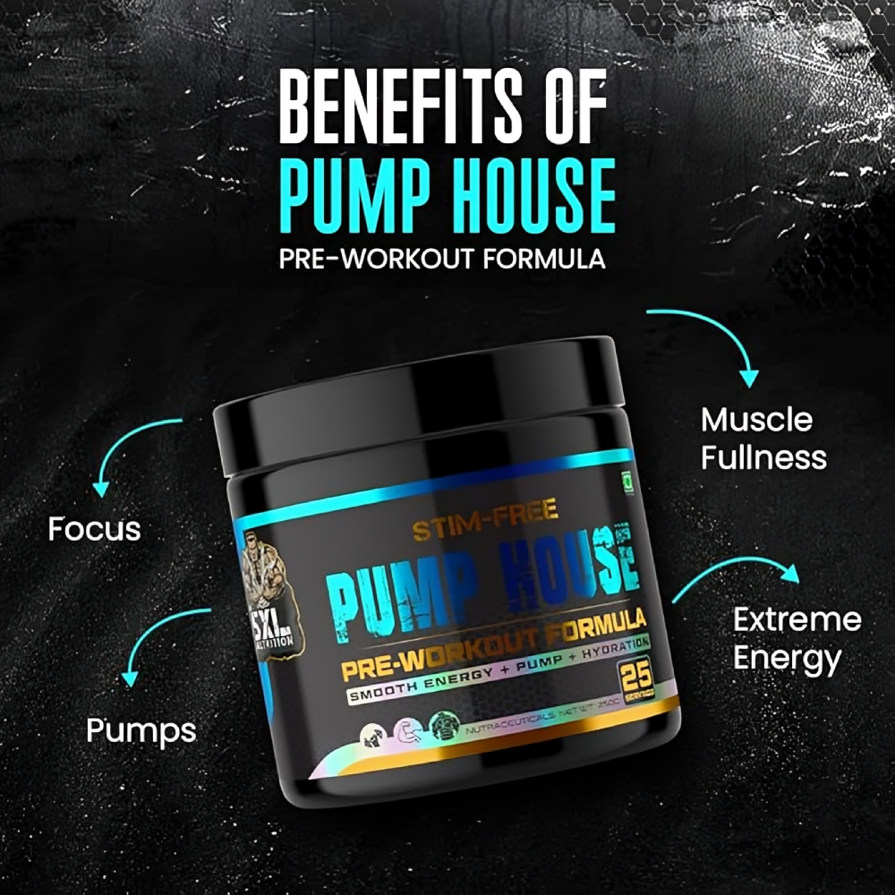 5XL Stim-Free Pump House Pre-workout - Image 5